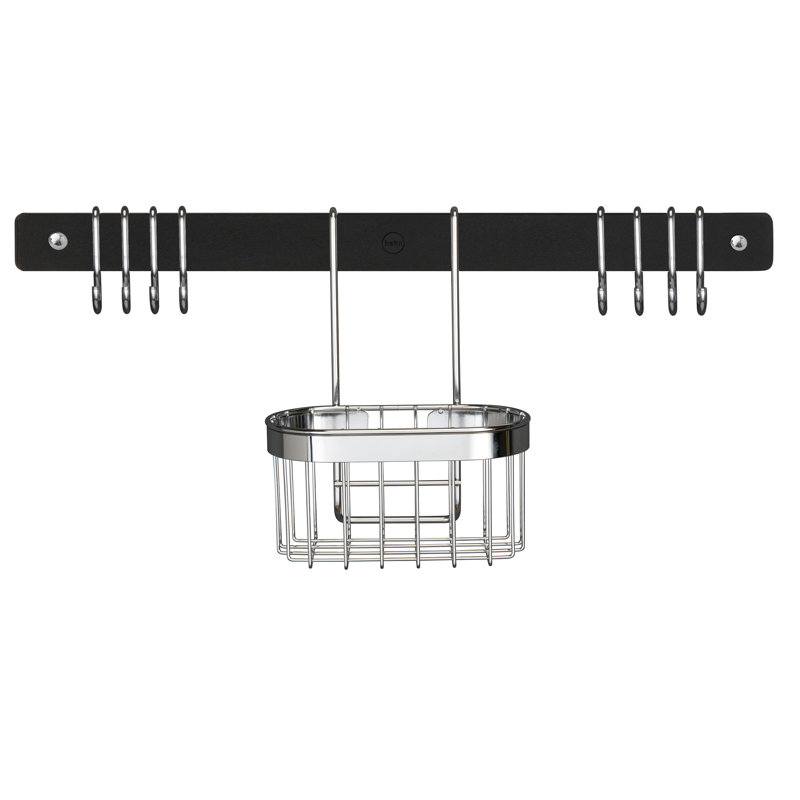 Metal Utensil Crock, Black