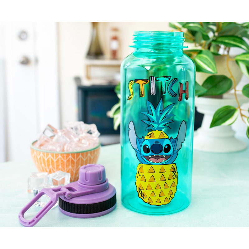 Lilo & Stitch 32 oz Bouteille d'eau isolée en plastique Tritan