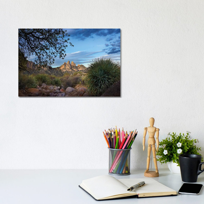 Organ Mountains Near Las Cruces, New Mexico I by Tim Fitzharris - Wrapped Canvas Print, 20.32 cm H x 30.48 cm W