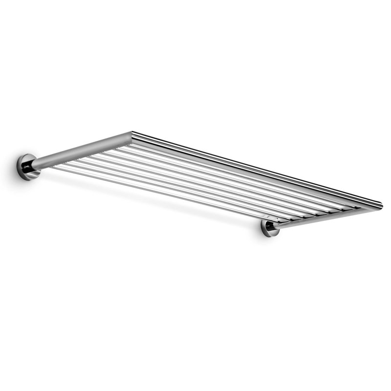 Baketo Wall Mounted Towel Rack, Polished Chrome