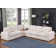 Dessire Corner Modular Sectional Sofa With Table Cupholder Console And USB Port