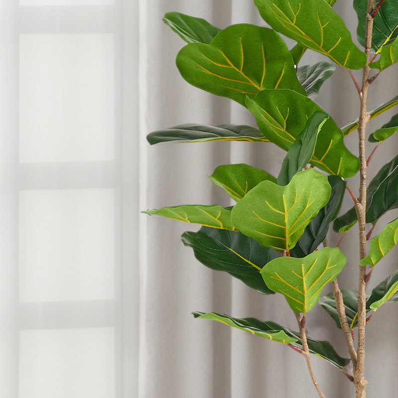 59" Artificial Fiddle Leaf Fig Tree 