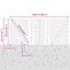 Vidaxl Fence With Posts PVC-Coated Steel-116797881-116797888