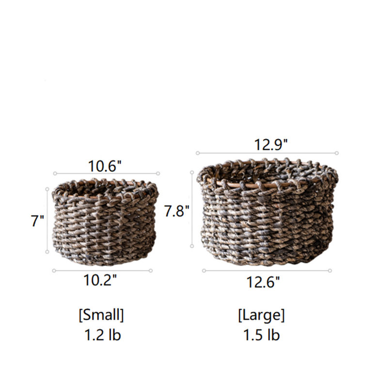 Small Jute Storage Basket