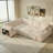 117" U-Shaped Sectional Sofa Bed Pull-Out Sleeper Couch With Storage Chaise & Bookcase-121243985