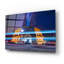 «Trafic et Royal Albert Hall» par Mark A Paulda, art mural en verre acrylique, 24 po x 16 po-132496444