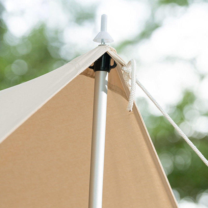 Outdoor  Camping Tarp Tent Poles Adjustable Rod