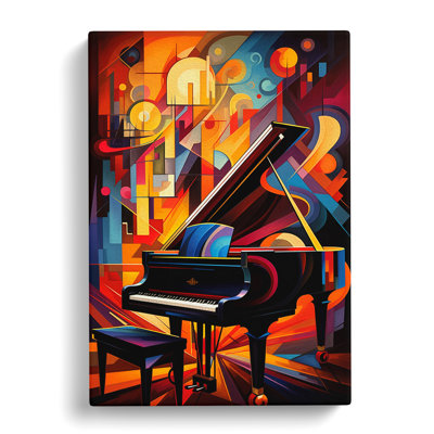 Piano Futurism - No Frame Print