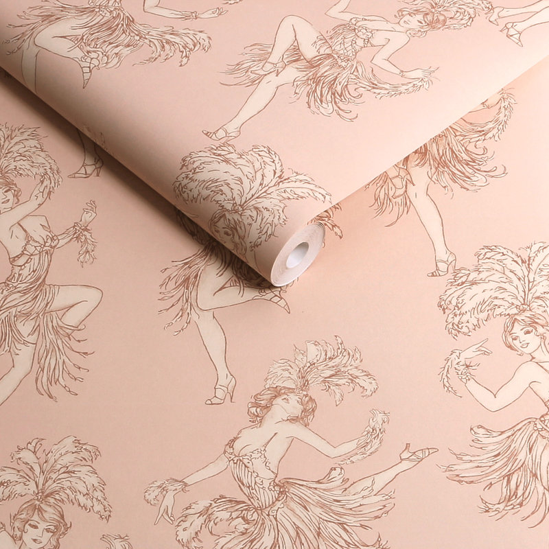 Cha Cha Cha Watermelon Blush Wallpaper
