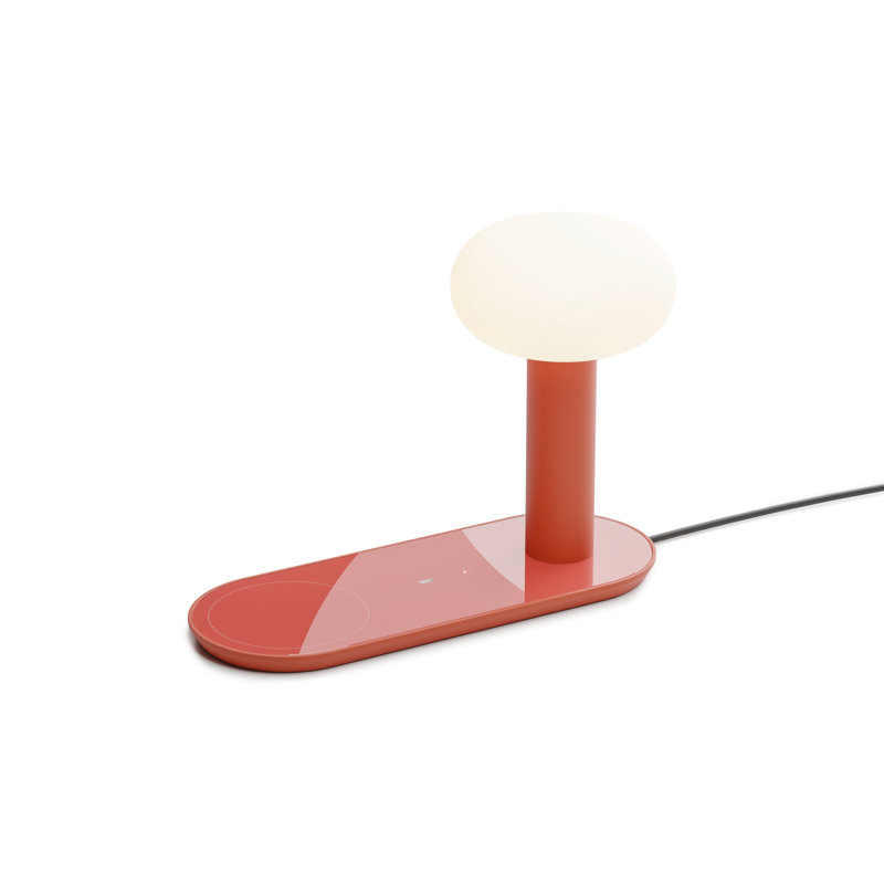 Combi table lamp, Red, Black