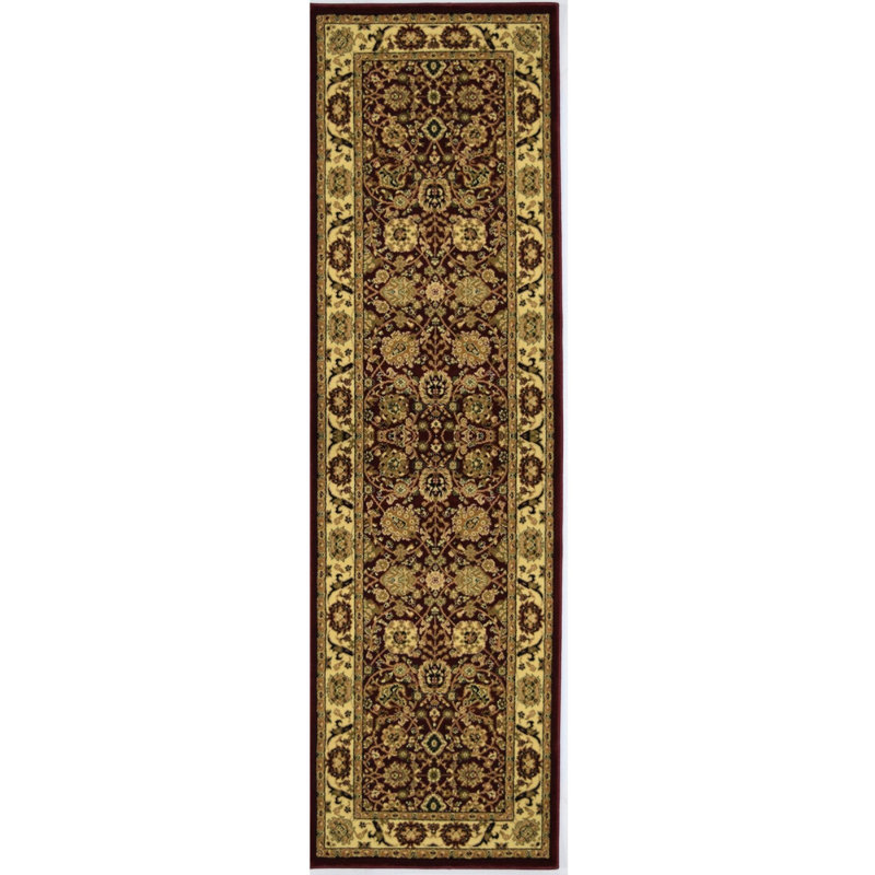 Gloucester Gilded Loom Traditional Cherry Area Rug, Runner 2'3" x 7'1