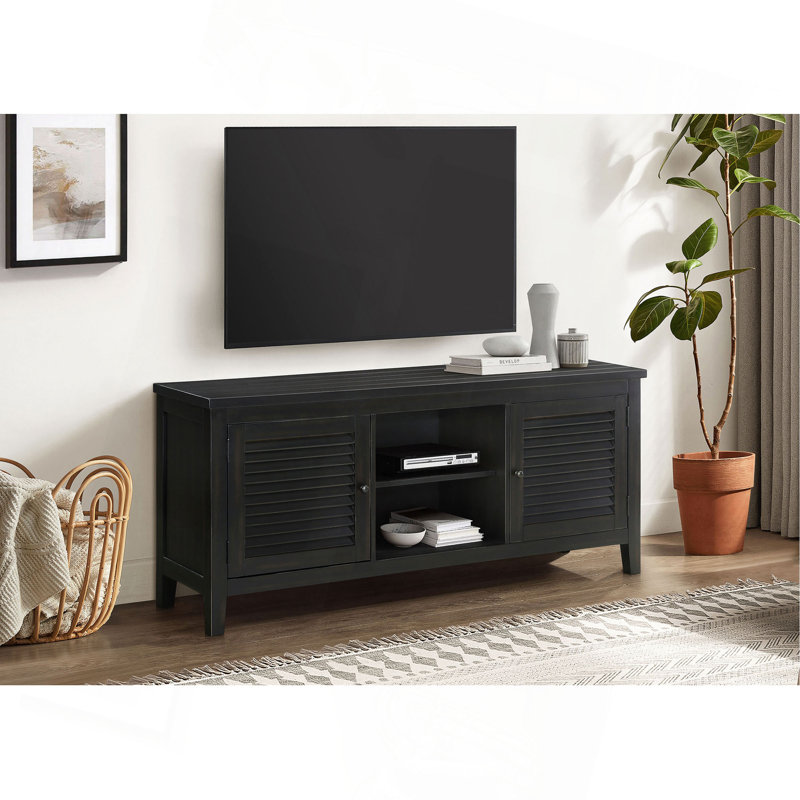 Sutter Distressed Java 2-Door TV Stand