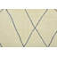 Tapis marocain en laine noué à la main ivoire / beige