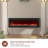 Hwang Wall Mounted/Recessed-in Ultra-Thin Electric Fireplace-1916877709