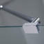 Nautis GS 35" x 72" Hinged Completely Frameless Shower Door-15205957