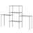 Alves 59" H x 21.25" W x 11.42" D 5 Layer Wire Shelving Unit-542702456