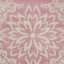 Tapis floral ivoire / rose Yurig-1684078022