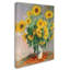 Art mural sur toile tendue - "Mon tournesol" par Claude Monet pour décoration de salon, de chambre à coucher ou de bureau - 24 x 32-31868602
