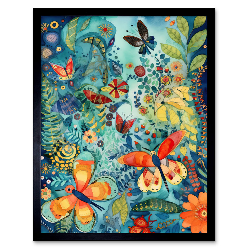 Harrah Single Picture Frame Print
