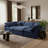 Itala Velvet U-Shaped Sectional Reversible-94482516