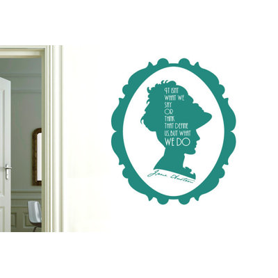 Jane Austen Wall Sticker