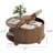 31.5" Round Coffee Table with Storage-1710853469