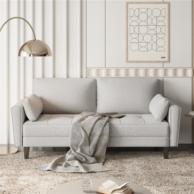 2 Seater Linen Loveseat