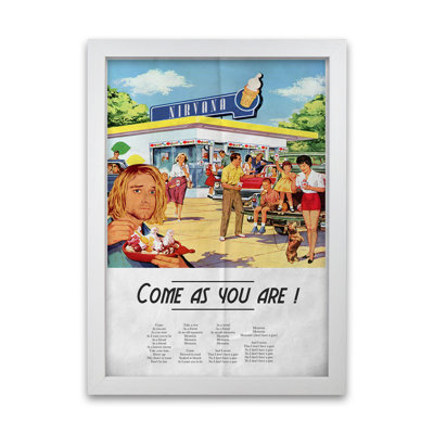 Come As You Are Nirvana by David Redon - Print