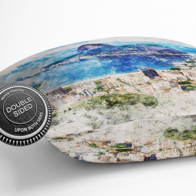 Square Cushion, 40cm H x 40cm W x 15cm D