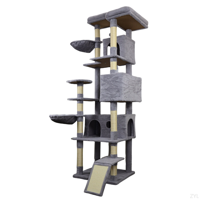 Tour pour arbre à chat In Grey, Gris