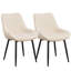 46cm H Upholstered Metal Parsons Chair-112263673-108023533