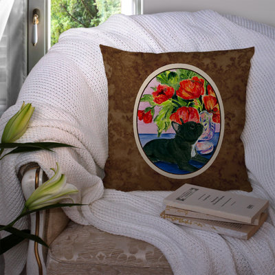 French Bulldog Indoor/Outdoor Throw Pillow