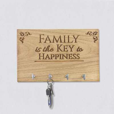 Wall Organizer with Key Hooks