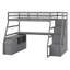 Lit mezzanine simple avec tiroirs Jeffree Kids-622586015-658100733