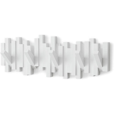 Plastic Wall 5 - Hook Coat Rack
