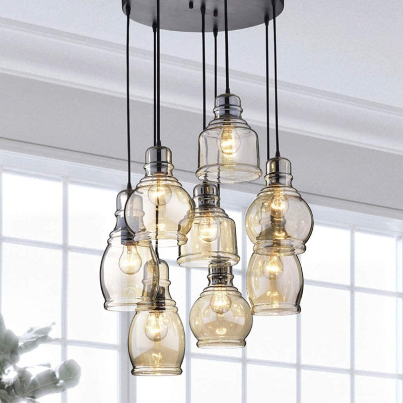 Lengrey 8 - Light Dimmable Chandelier