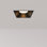 Plafonnier encastré Libred Vidalite 3In à DEL, ensemble de luminaire carré sans cadre sans cadre avec température de couleur 5CCT sélectionnable et gradateur pleine gamme, luminosité 1200LM, 14W, ETL, IC et IP44