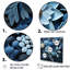 Blue Flower Crafted Delights, reproduction d'art sur toile encadrée-2133131822-2133131813