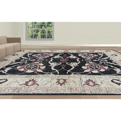 Tapis doré de haute qualité noué à la main