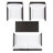 Cabbar 4 - Person Patio Conversation Set with Cushions-702438462