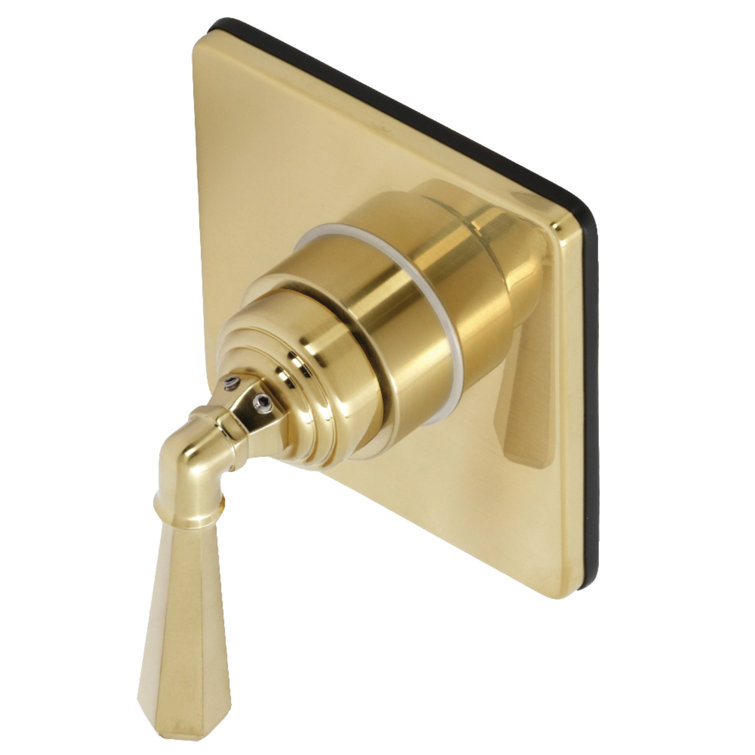 Kingston Brass Metropolitan Single-Handle Wall Mount Three-Way Diverter Valve with Trim Kit