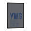 "winnipeg" , art textuel sur toile, "air traffic control series"-74591473-74591448-21403767