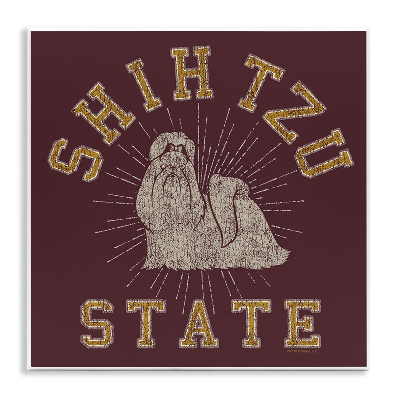 Art mural Shih Tzu State par les animaux Spirit / Life Is High