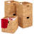 Hyacinth Storage Baskets, 5 Multipurpose Collapsible Organizers w/ Inserts-1962364156-1962364032