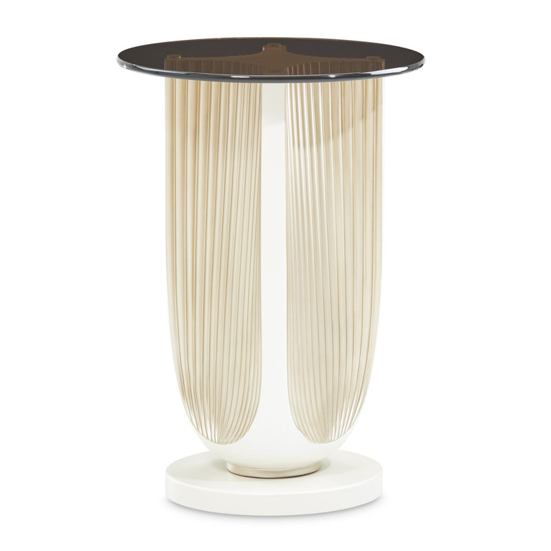 Table d'appoint La Marisia - Perle crémeuse