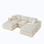 Canapé moderne en chenille-1014035234