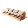 Aljandro 137.8'' Upholstered Reclining Sofa