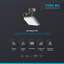 Grand projecteur à DEL - 5500 lumens - 4000K - Bronze
