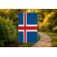 Drapeau islandais — Drapeau d'extérieur