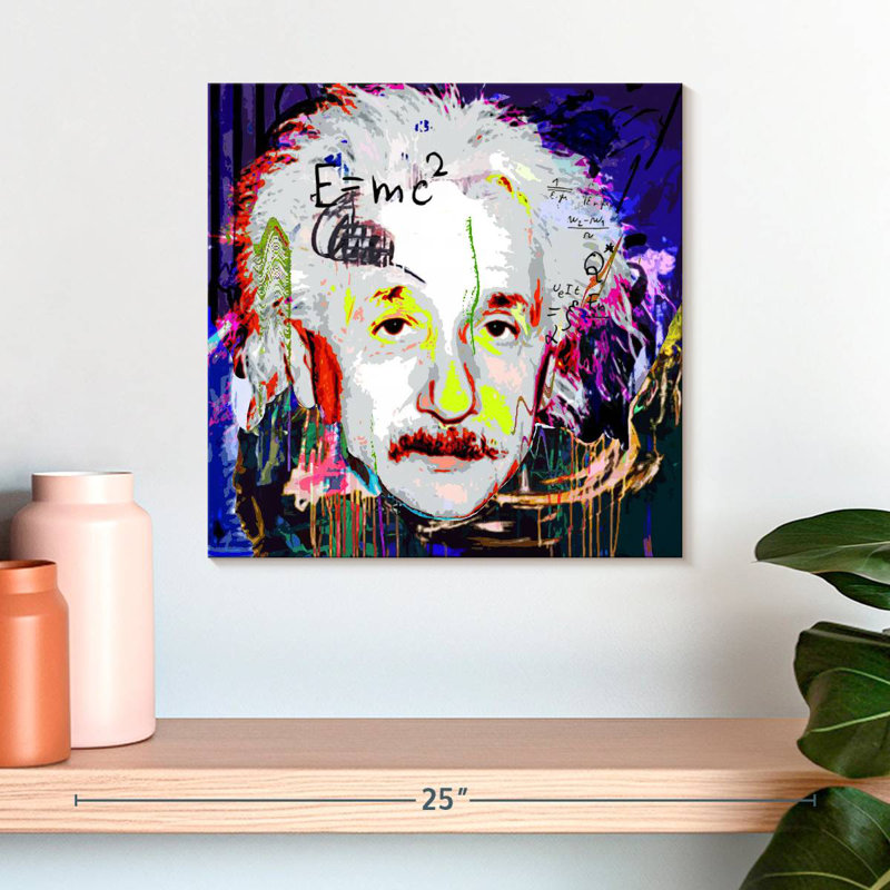 Genius Einstein, 16" H x 16" W